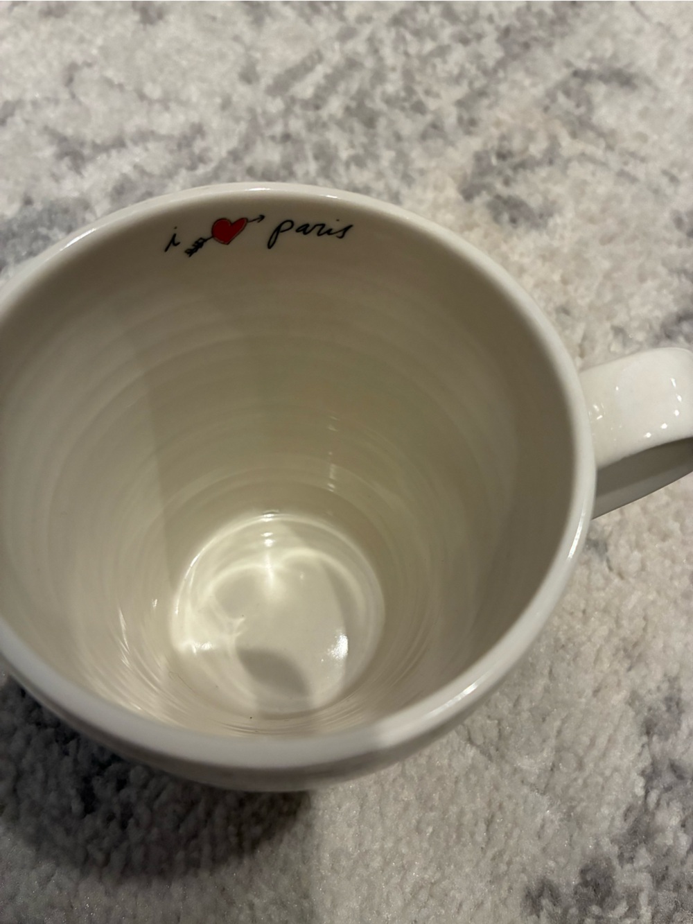 Linea Carta "I Love Paris" coffee mug - Picture 5 of 13